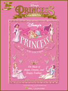 Disneys Princess Collection No. 1-Five piano sheet music cover